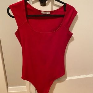 wilfred red body suit